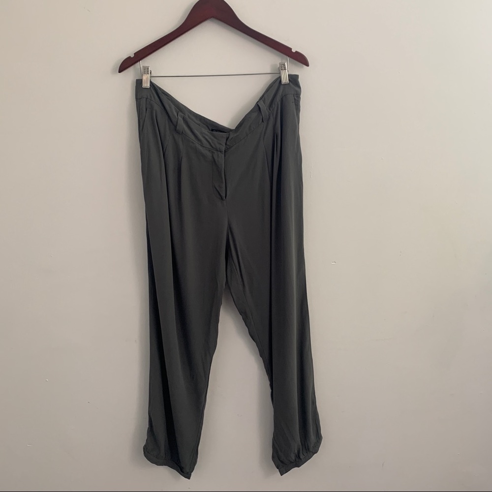 Eileen Fisher 100% Silk Pants Large